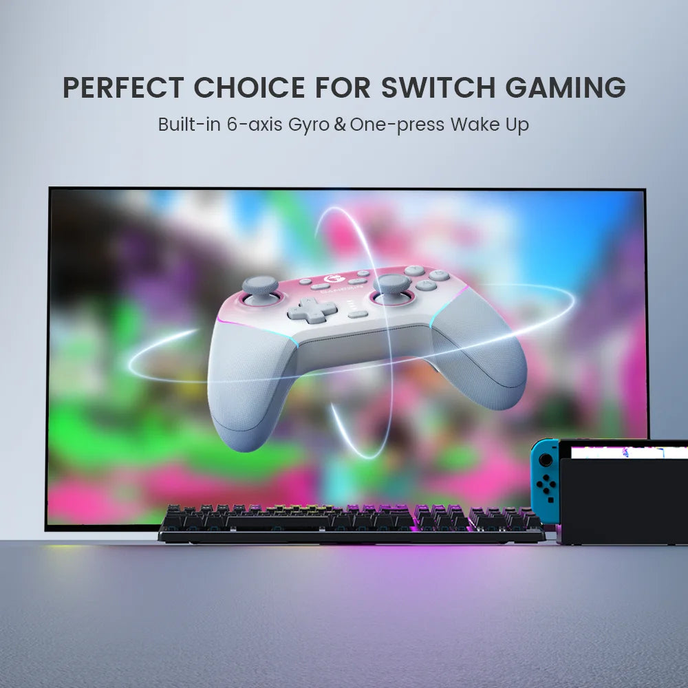 Original GameSir Super Nova Wireless Switch Controller with Charging Station, Hall Effect Joystick for PC Switch Android Phone