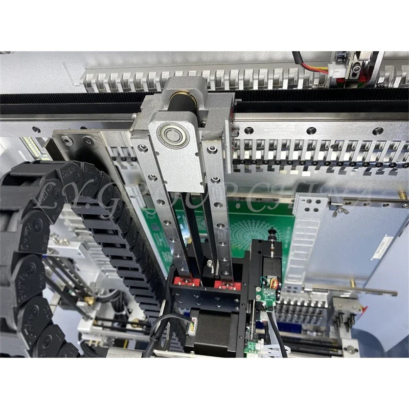 D600Plus 6 Heads 68 Bits Desktop Full Automatic SMT Pick Place Machine Chip Mounter Solder Station