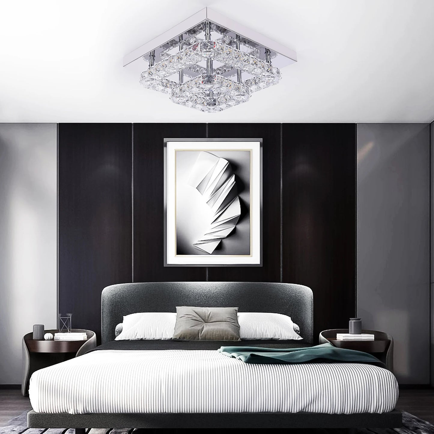 Vetrulus Crystal Chandelier Luxury Living Room Bedroom Ceiling Lights Led Kitchen Light Hanging Lamps Lustre Dining Decorative