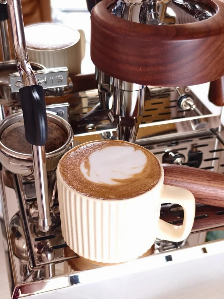 Semi-Automatic Coffee Maker,3035A/B/C Concentration E61 Brewing Head, Semi-automatic Dual Boiler 15 Bar Vibration Pump