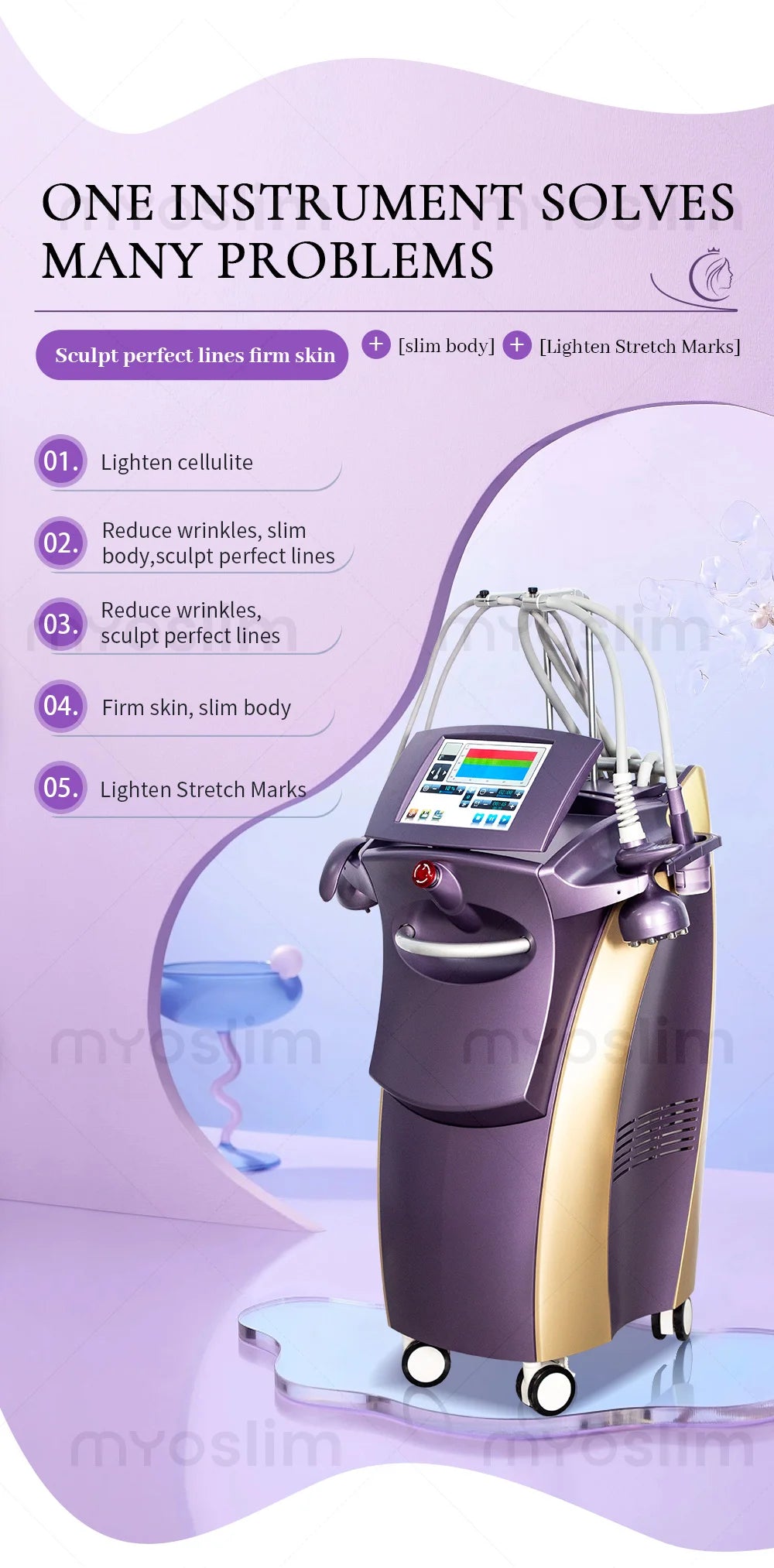 Actimel Venus Legacy Equipment Skin Tightening Vacuum Slimming cellulite Removal Vacuum Legacy Skin Lifting SPA Device For Salon