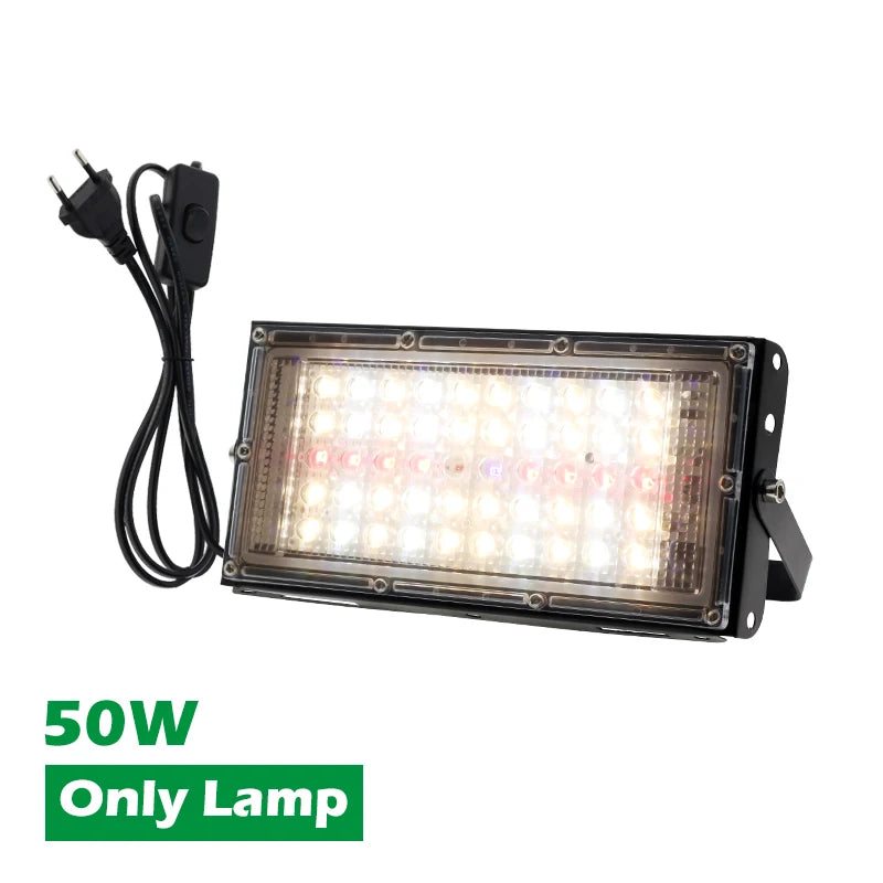 50W 100W 150W LED Grow Light With Stand Full Spectrum Sunlike LED Phyto Lamp For Indoor Greenhouse Plant Growth Lighting