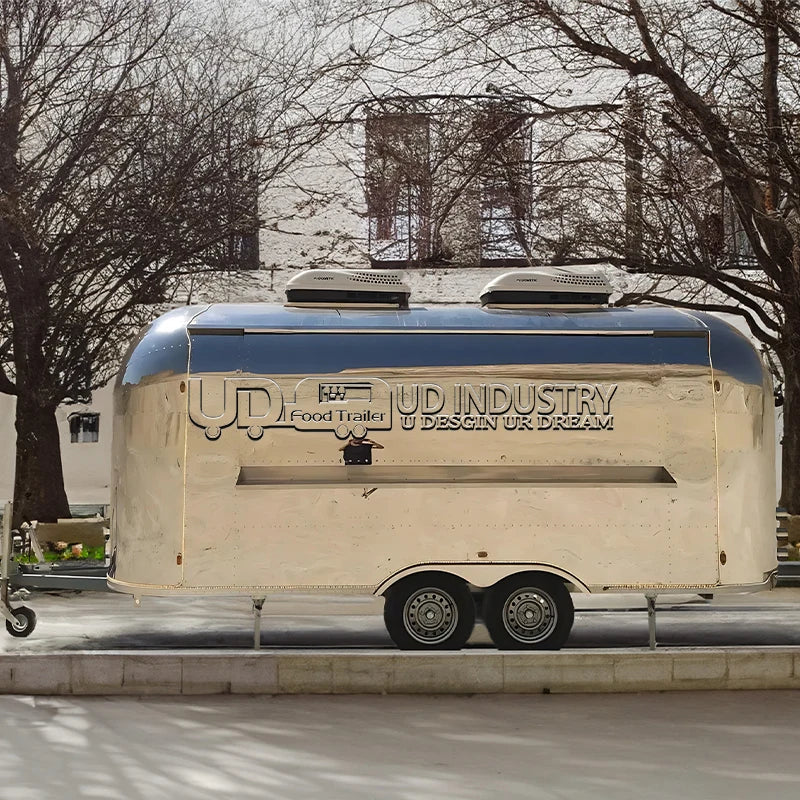 Urdream Custom Concession Catering Mobile Bar BBQ Food Trailer Fully Equipped Ice Cream Coffee Fast Food Truck Sale