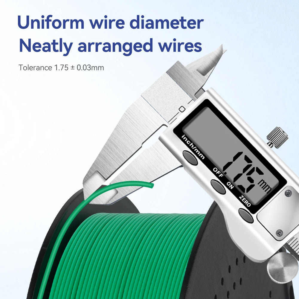 KINGROON 5/10KG PLA Filament 1.75mm Eco-Friendly Good Toughness Printing Filaments For FDM 3D Printers Material Free Shipping
