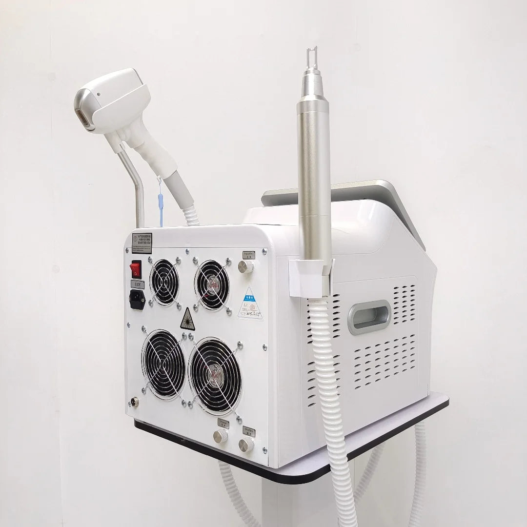 Newest 2 in 1 Multifunction Epilation Diode Laser Hair Removal Machine Pico laser Nd Yag tattoo removal machine Carbon Peeling