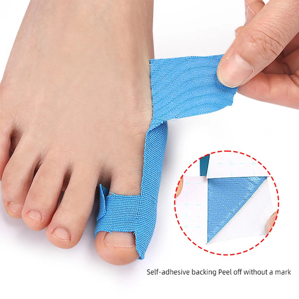 10Pcs Bunion Corrector Bunion Straightener Breathable Orthopedic Bunion Strap Self Adhesive Toe Separator for Big Toe Correction