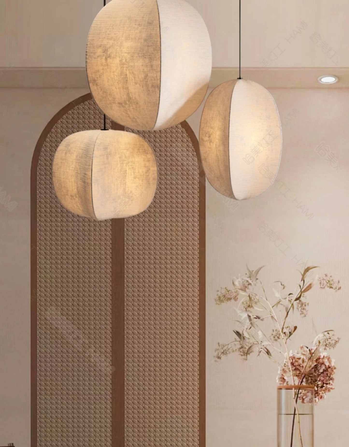 Nordic E27 Led Pendant Lights Wabi Sabi Dining Room Led Hanging Lamp Bar Suspend Light Fixture Lustre Luminaria Home Light