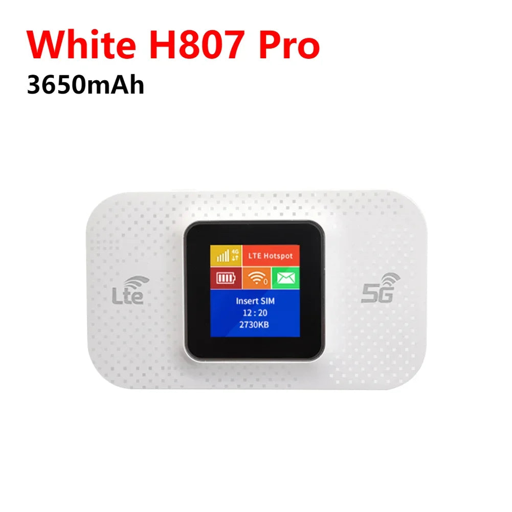 H807 H807 Pro 4G LTE Modem Wireless Wifi Router 150Mbps Mobile WiFi Routers Portable Pocket Mini Wi-Fi Device With Sim Card Slot