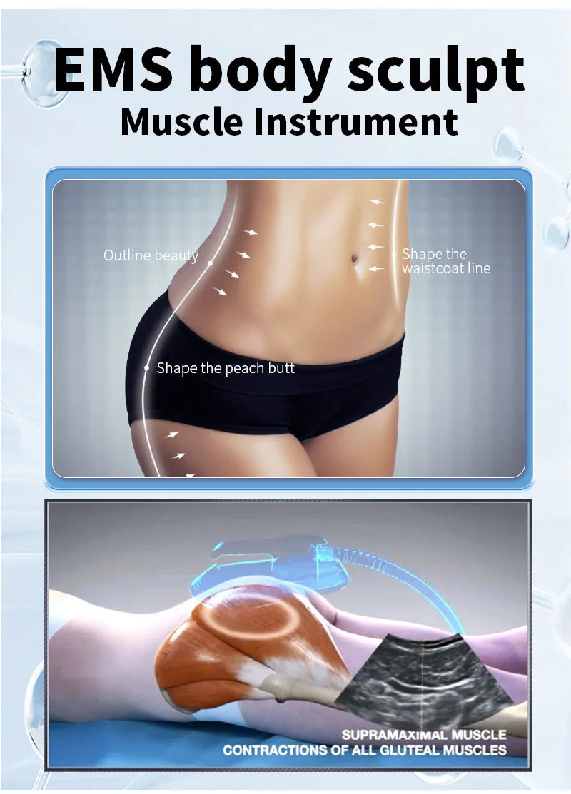 MYOslim Ems machine  NEO 2024  6500W sculpt body Electromagnetic Slimming Stimulator equipment ems muscle
