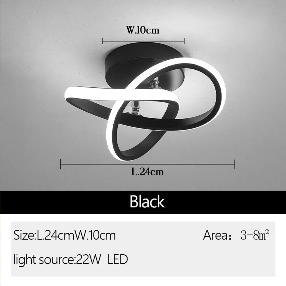 Nordic Led Pendant Light Modern Geometry Line Strip Hanging Light Restaurant Dining Lighting Fixtures Bedroom Bedside Decor Lamp