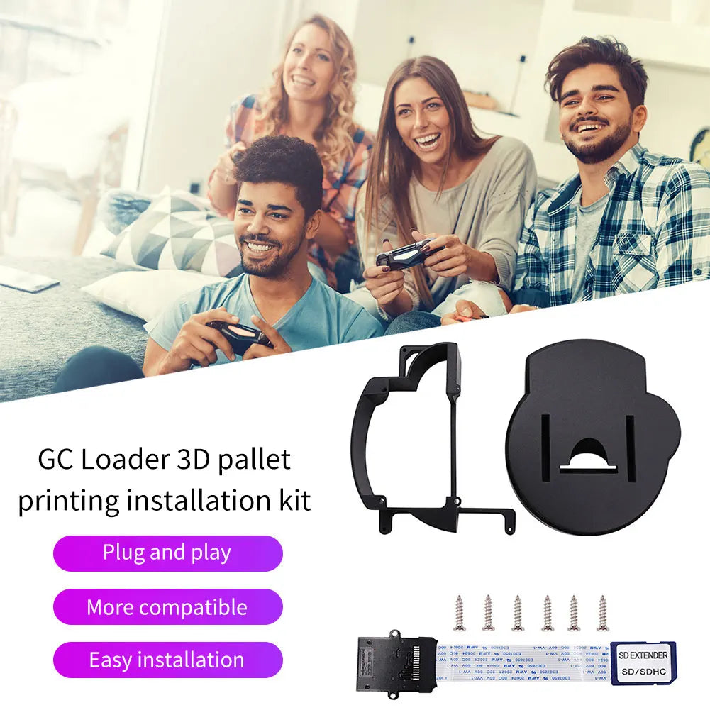 Upgraded CUBEODE V1.2 Game Console Optical Drive Emulator Board Replace DVD Drive No SD2SP2/SDGecko for NGC GameCute