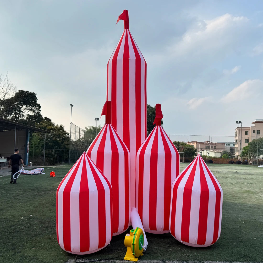 Giant Inflatable Circus Arch Way for Decoration Toys Inflatables Carnival Circus Arch Circus Theme Party Decoration Inflatable