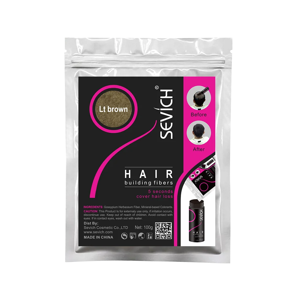 10 Color Keratin Hair Building Fiber Hair Loss Fiber Natural Hair Thickening Fibers Concealer Refill Anti Hair Loss Products