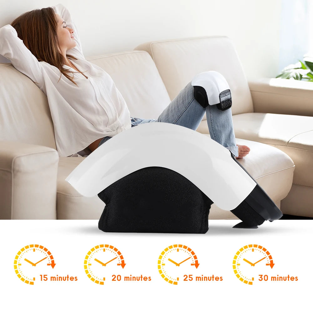 Infrared Heating Knee Massager Electric Air Pressure Shoulder/Elbow/Knee Massage Physiotherapy Kneecap Joint Muscle Relaxation