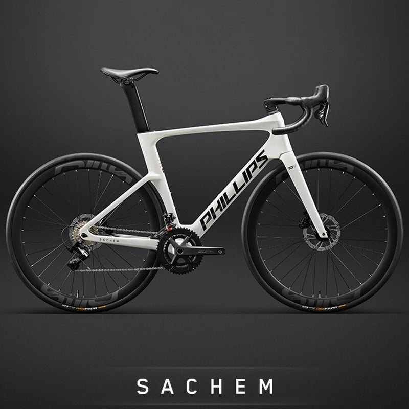 Carbon Fiber Gravel Bike,Racing Road Bike,Carbon Road Bicycle,Curved Handlebar,Brake and transmission are integrated,16/24 Speed