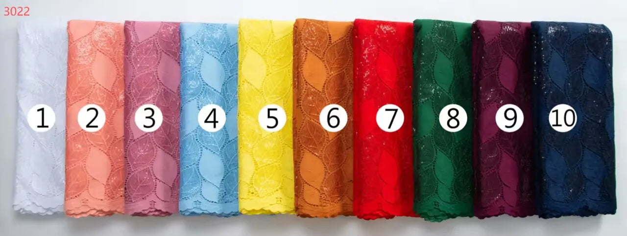 SJD LACE African Guipure Cord Stones Lace Fabric 5 Yards 2026 New Nigerian Water Soluble Lace For Women Wedding Party Dress 3844