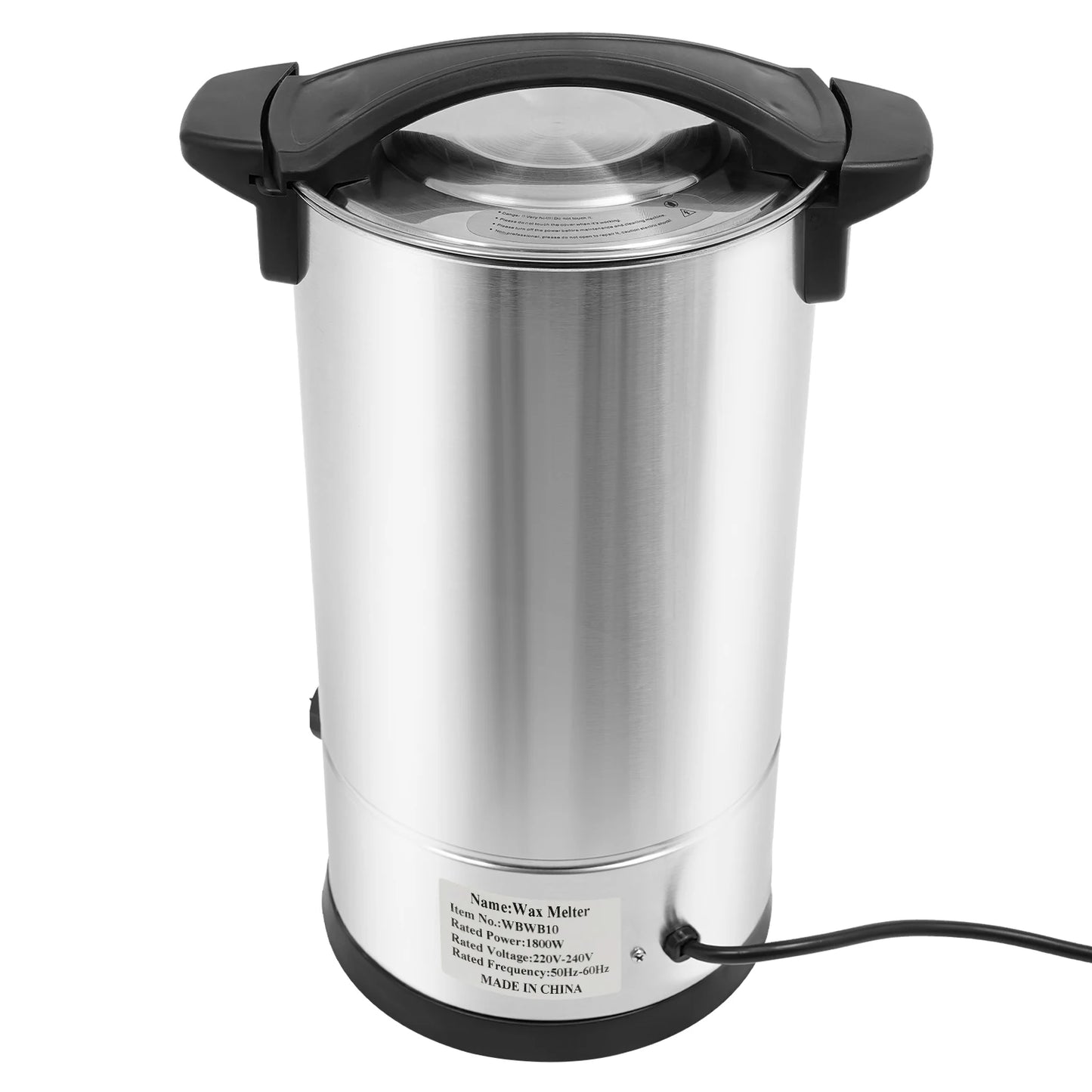 Professional Wax Melting Furnace 8/10/12/15L for Candle Making Repair Large Capacity Easy to Use & Clean