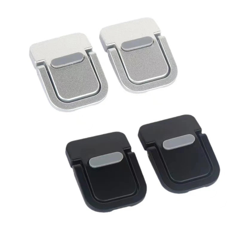 1 Pair Laptop Stand Computer Keyboard Holder Foldable Mini Size Computer Support Holder Space-saving Desk Organizer Laptop Riser