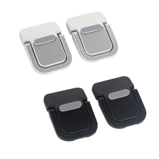 1 Pair Laptop Stand Computer Keyboard Holder Foldable Mini Size Computer Support Holder Space-saving Desk Organizer Laptop Riser