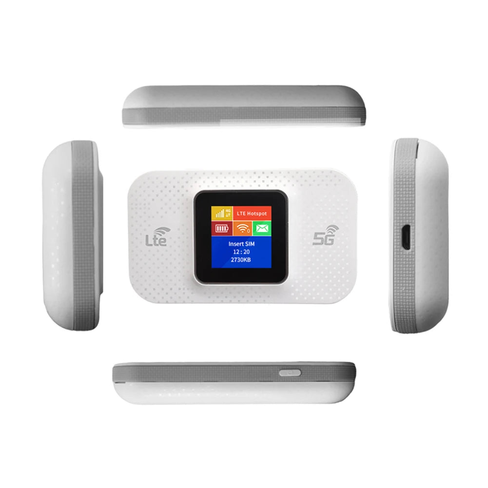 H807 Pro 4G LTE WiFi Router With SIM Card Slot Frequency Band Limited Routers 3650/2100mAh High-Speed Modem Mobile WiFi Repeater