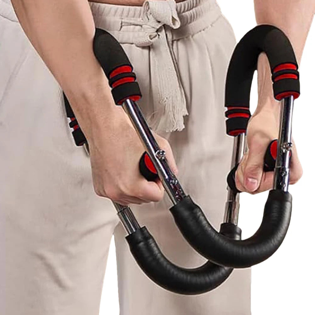 Multifunctional Adjustable U-Arm Chest Expander,Adjustable Twister Arm Exerciser U-Shaped Wrist Strength Trainer Chest Expander