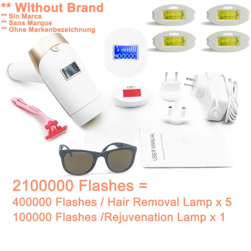 Lescolton IPL hair removal machine Display Machine T009i Laser Permanent Bikini Trimmer Electric Depilador a laser