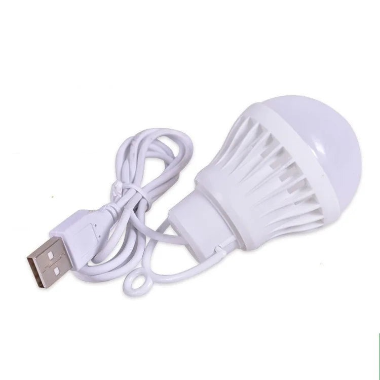 ZK50 LED Light Portable 5W Light Bulb Student Reading Learning Camping Outdoor Lighting Camping Light Mini USB Pendant Light