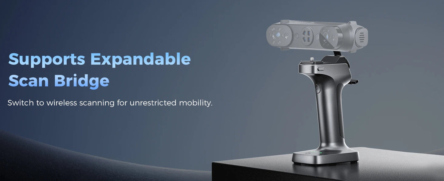 Creality Sermoon S1 High-Precision 0.02mm 3D Scanner 34+7+1 Blue Laser Line/NIR Accuracy 90FPS Deep Hole scanning
