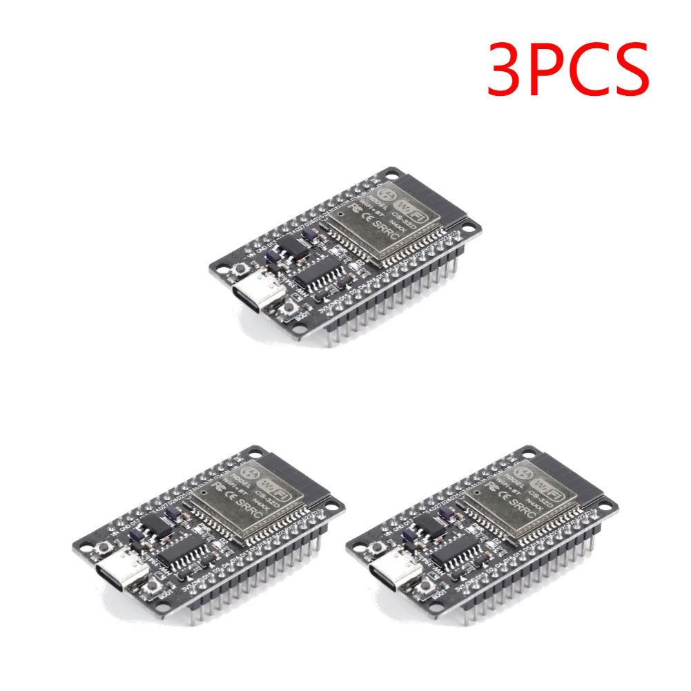 1-10PCS ESP32 WROOM-32 Development Board ESP32 TYPE-C CH340C WiFi+Bluetooth-compatible Module for IOT Development Board 32MBIT ﻿