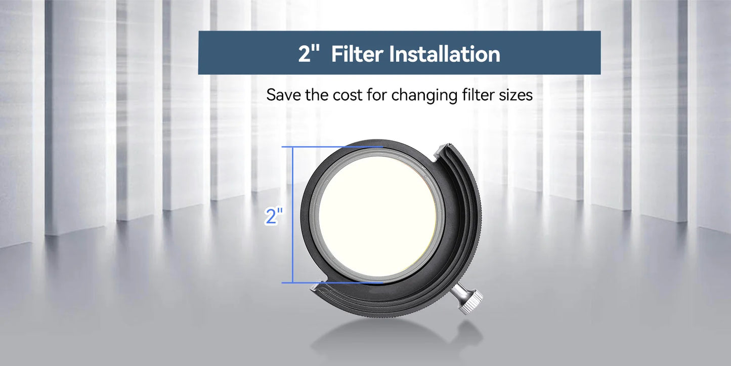 Svbony SV226 Filter Drawer Integrated Molding Nti-Light-Leaking Design with Holder for Filter Mounted Deep Sky Photography