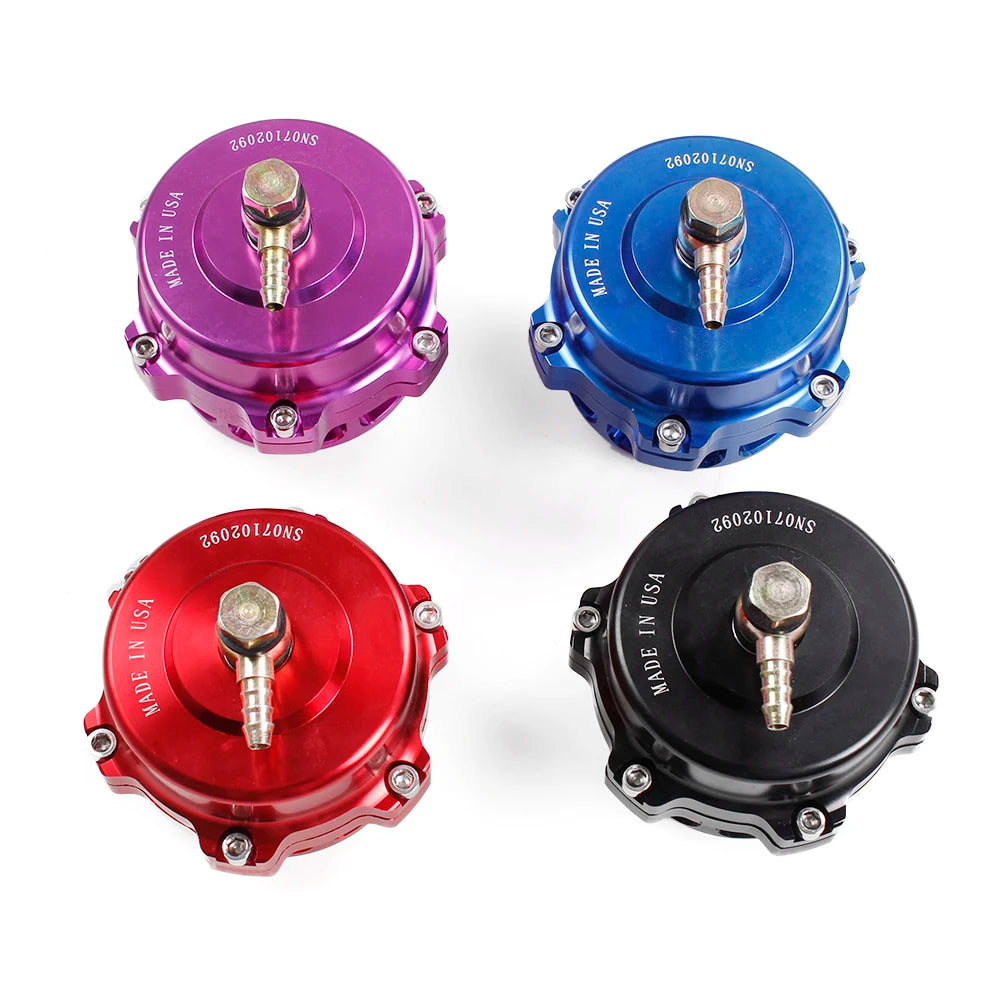 RASTP-High Quality Tial style 50mm Blow Off Valve CNC BOV Genuine with v-band Flange with logo RS-BOV027