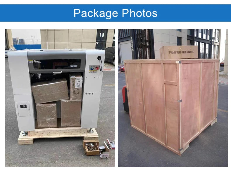 Stock in EU Electronic Components Making Machine 8 Heads LED Chip Mounter Machine with Full-automatic Feeders and HD Cameras