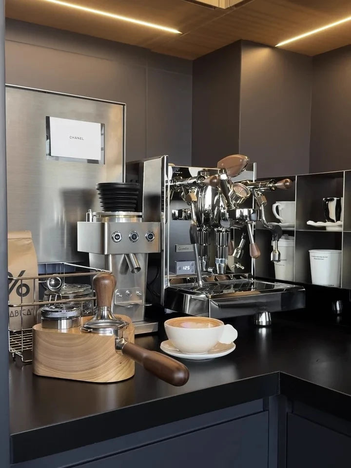 Semi-Automatic Coffee Maker,3035A/B/C Concentration E61 Brewing Head, Semi-automatic Dual Boiler 15 Bar Vibration Pump