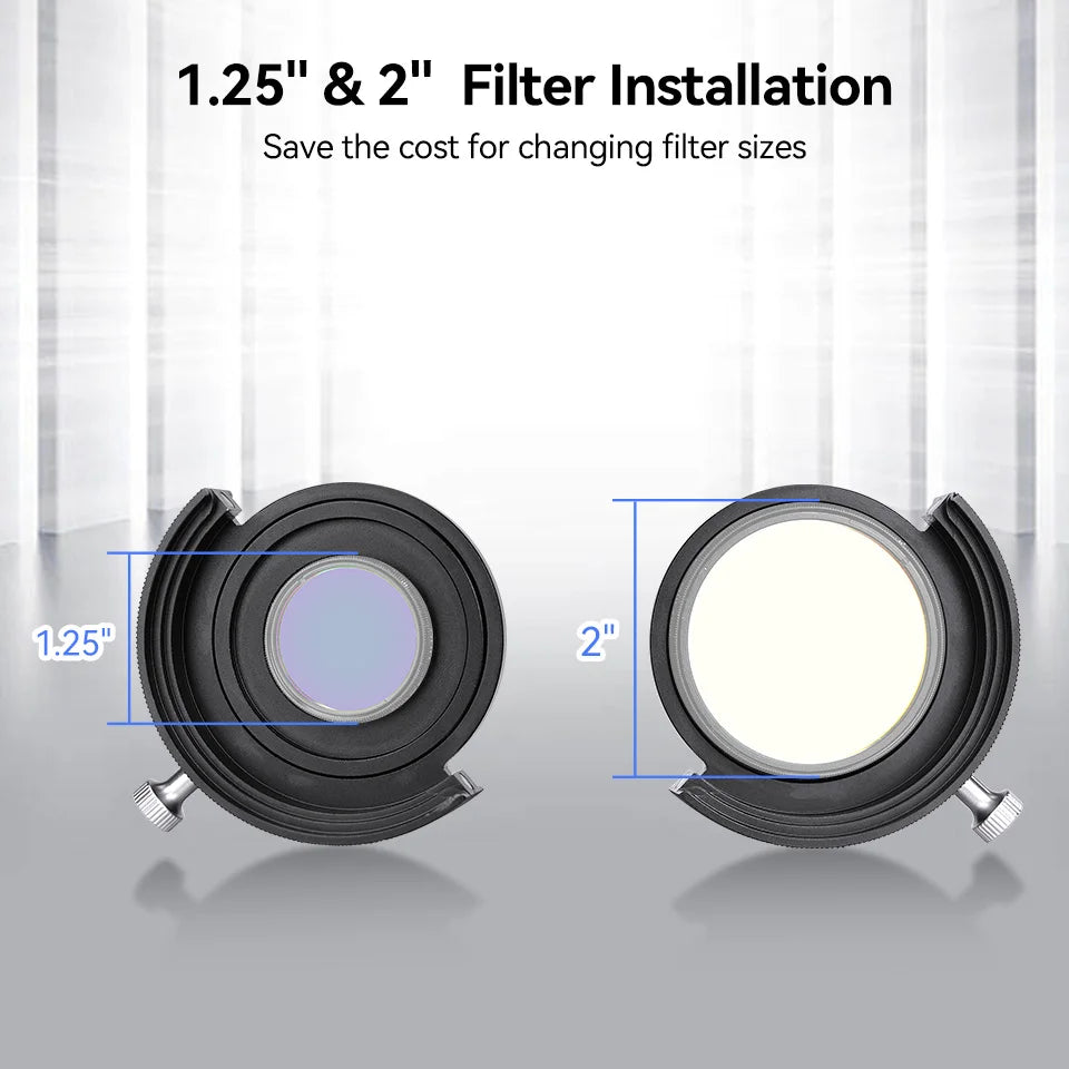 Svbony SV226 Filter Drawer Integrated Molding Nti-Light-Leaking Design with Holder for Filter Mounted Deep Sky Photography