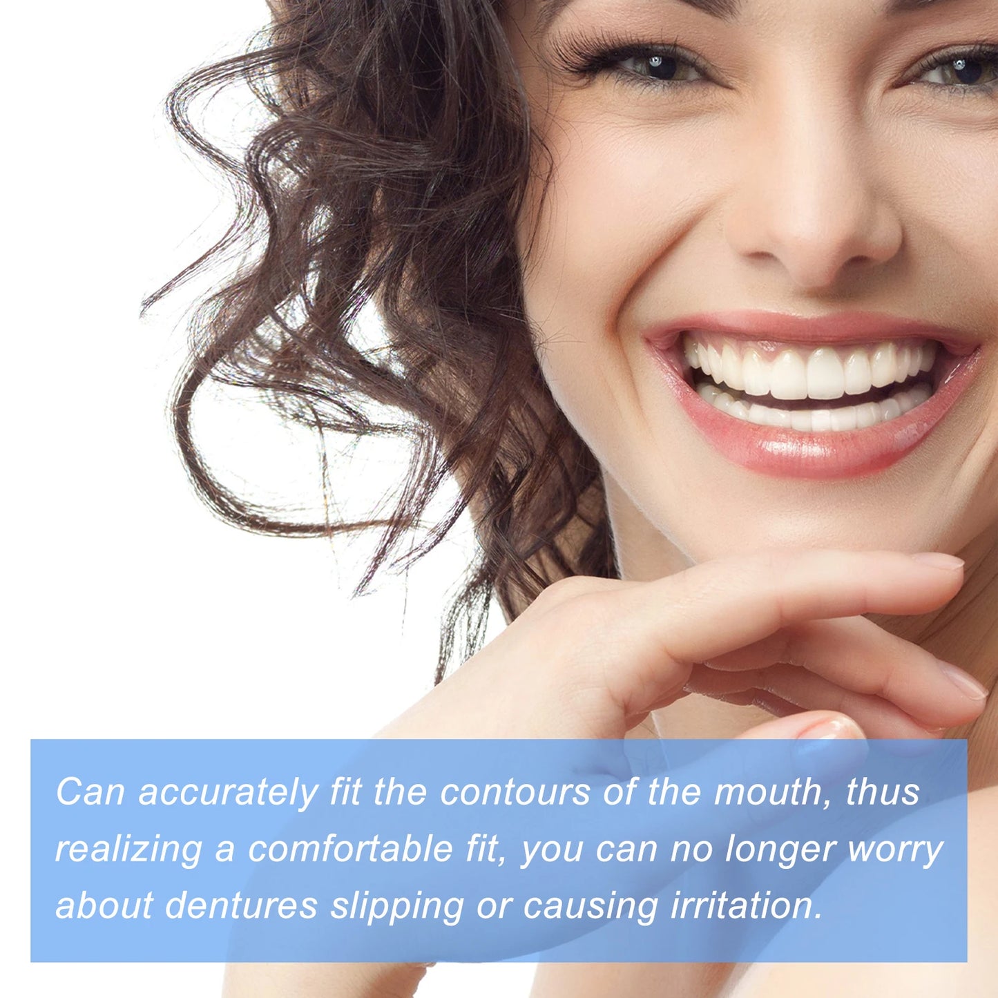 Resin Temporary Tooth Repair Granules Teeth Gaps Missing Broken Tooth Filling Moldable Adhesive Dentures False Teeth Tools