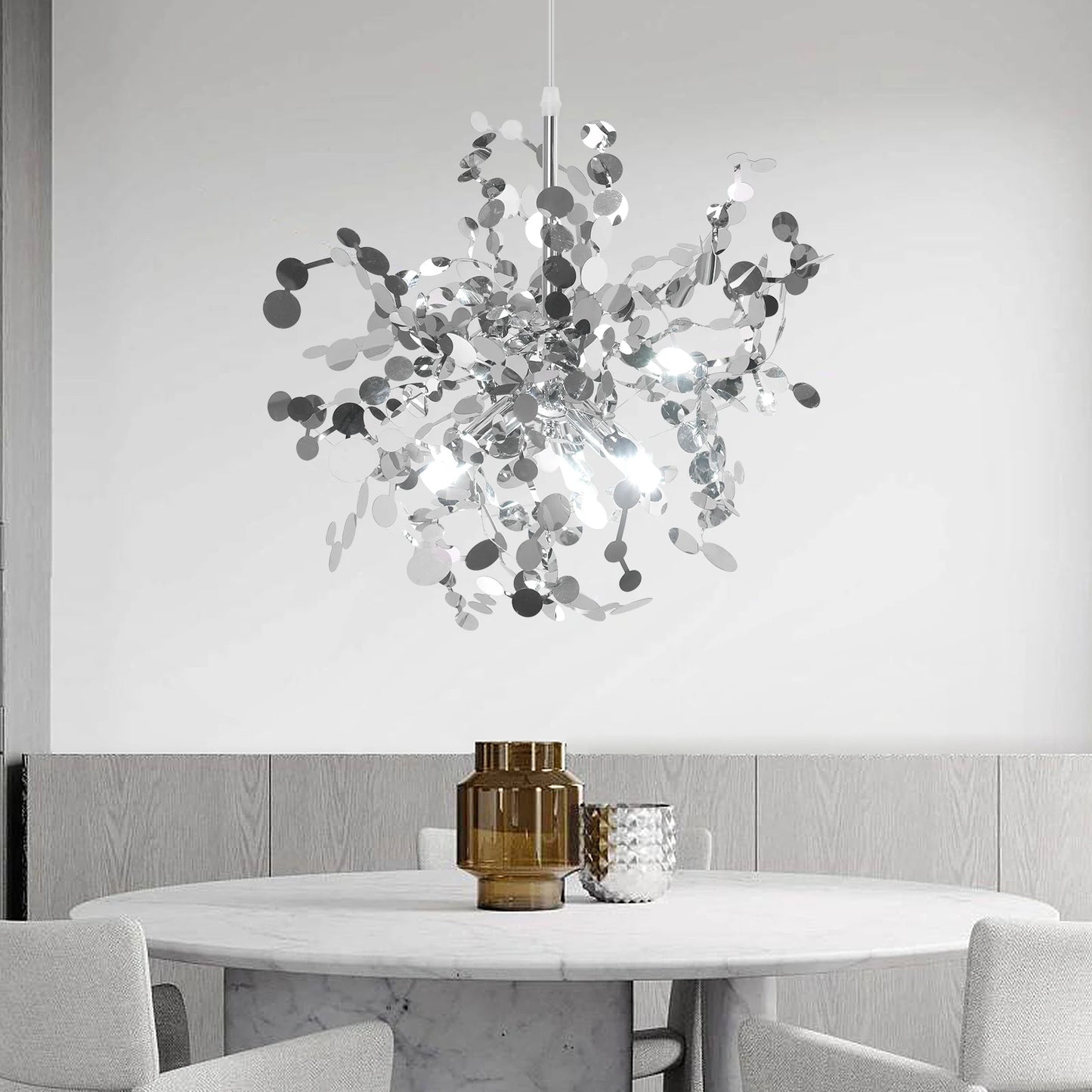 Modern Pendant Light Led Firework Chandelier Hanging Ceiling Lamp Dining Room Kitchen Island Nordic Luminaire Home Decor Fixture