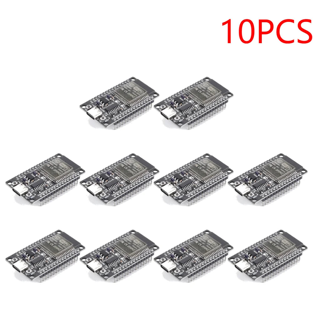 1-10PCS ESP32 WROOM-32 Development Board ESP32 TYPE-C CH340C WiFi+Bluetooth-compatible Module for IOT Development Board 32MBIT ﻿