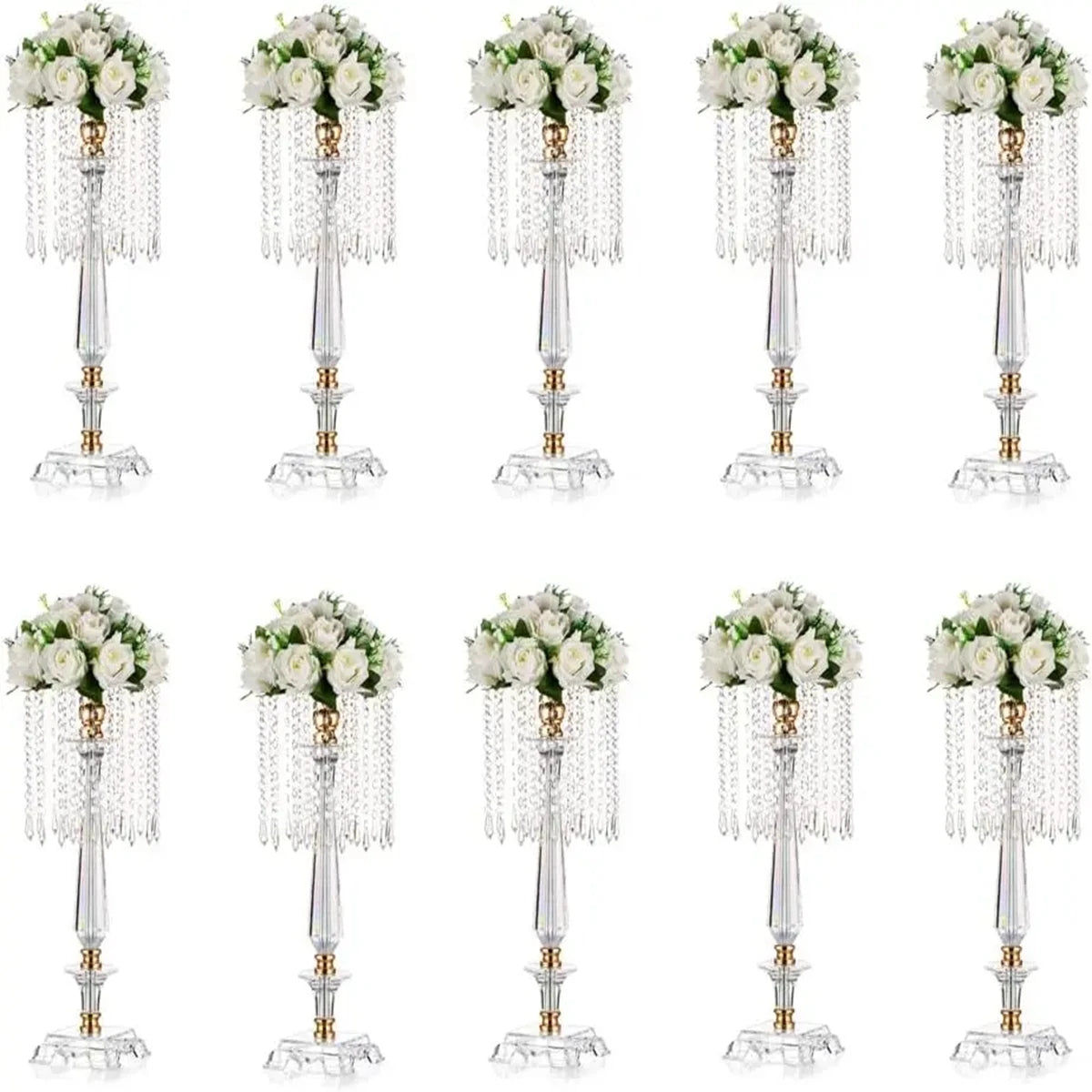 10pcs))Wedding Supplies Table Decoration Geometric Centerpiece Stand Road Lead Flower Stand Arrangement Table Centerpiece