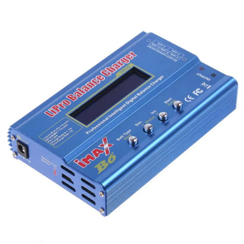 iMAX B6 Li-ion Battery Charger RC Lipo NiMh NiCD Battery Power Bank Balancer Charge Discharger LCD Digital Display