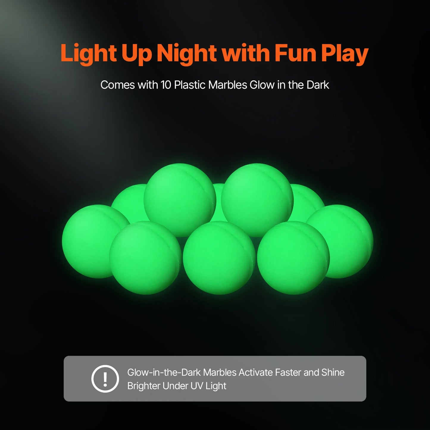 SucceBuy 150PCs Marble Run Set Marble Maze Building Block Brain Game 10 Glow in the Dark Marbles +40 Glass Marbles Track Toys