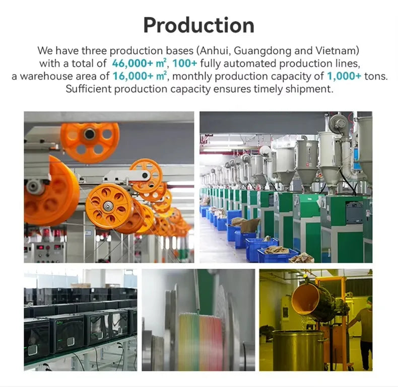 SUNLU 5KG 3D Filament PLA+/PLA+2.0/AntiString PLA /PLA Meta/High Speed PLA Filamnet 1.75mm 1KG Filament for 3D Printer& 3D Pen