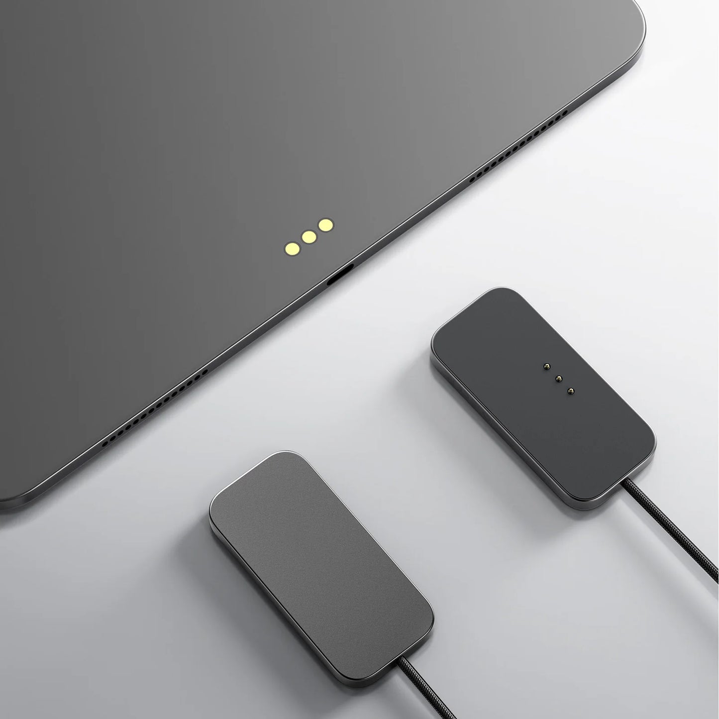 For iPad Pro Magnetic Wireless Charger Fast Charging Smart Connector Charger Charger-Fast Charging Pad W/ USB-C Cable