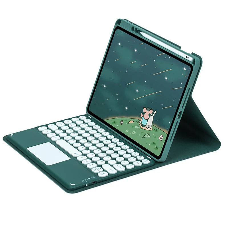 360° Rotation Keyboard Case for IPad 10th 2022 10.9 Air 5 Air 4 Magnetic Cover for IPad Pro 11 Air 3 Pro 10.5 8 9th Gen 10.2"