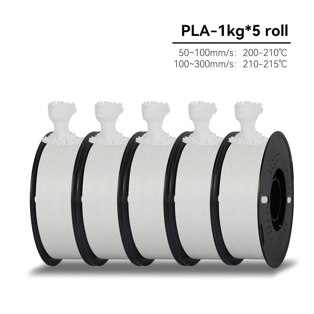 KINGROON 5/10KG PLA Filament 1.75mm Eco-Friendly Good Toughness Printing Filaments For FDM 3D Printers Material Free Shipping
