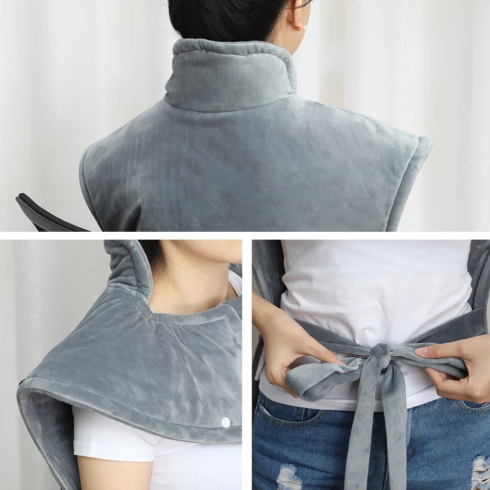 Electric Heating Pad 10 Gears Constant Temperature Winter Heater Warming for Body Shoulder Waist Home Sofa Blanket with Control