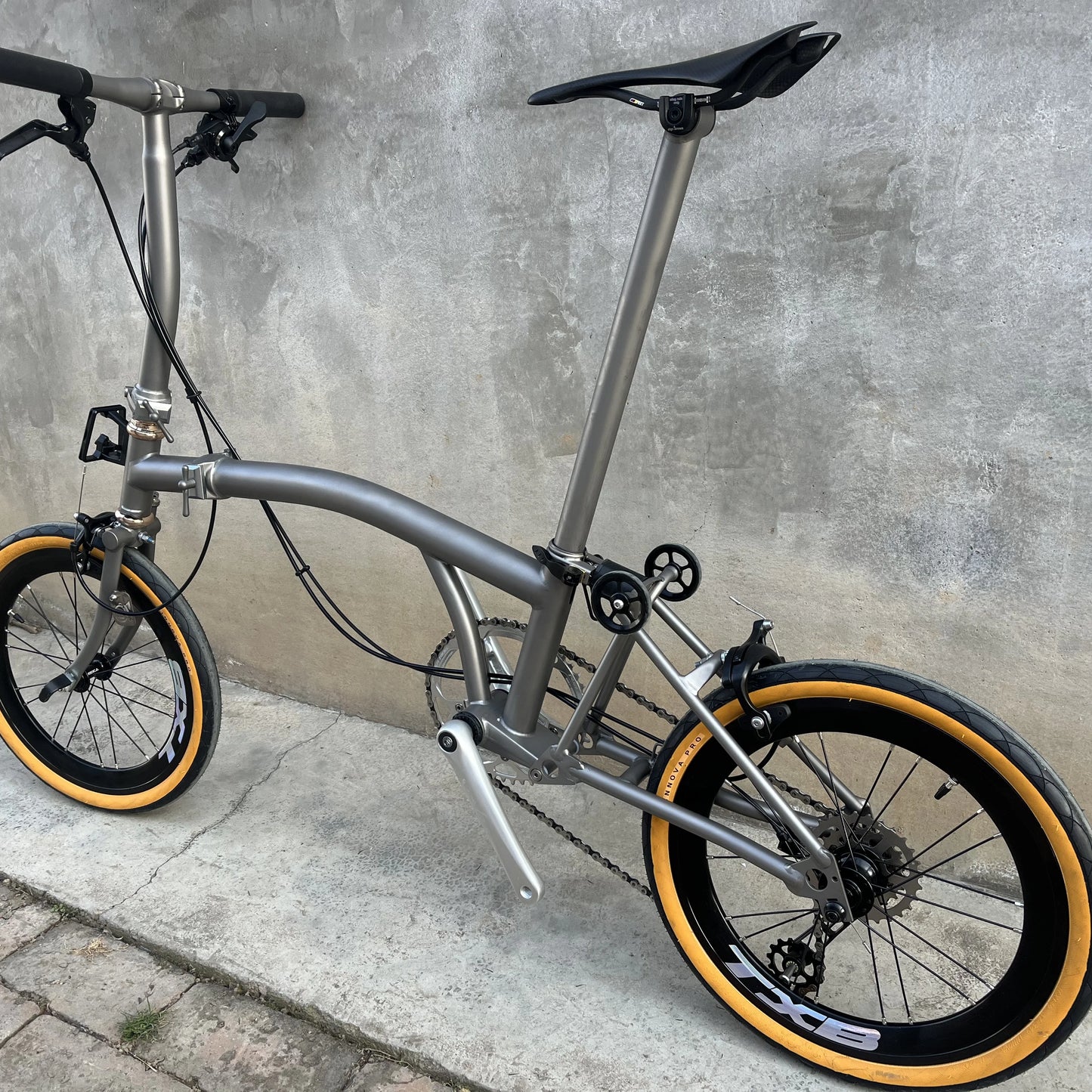 COMEPLAY Full Titanium Tri-fold Bike，Wholesale