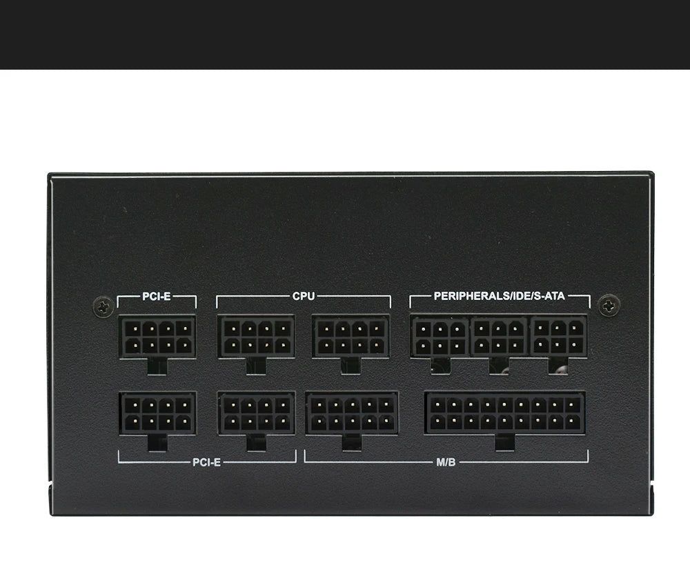 ATX 850W Full Modular 80Plus Gold Certified RGB 12V PC PSU Professional E-Sports Video Game Computer Power Supply