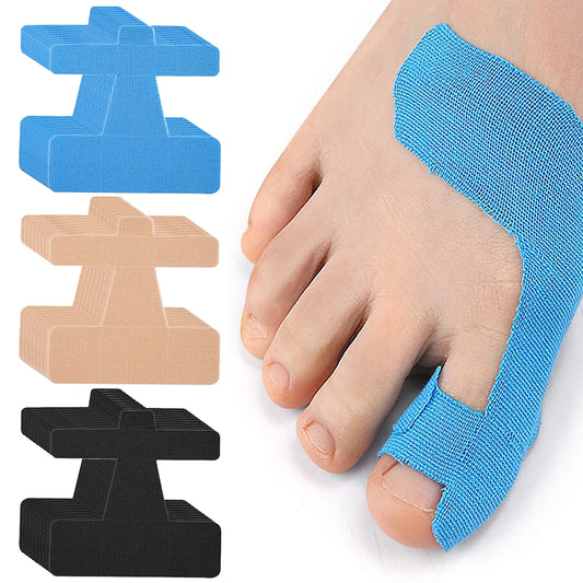 10Pcs Bunion Corrector Bunion Straightener Breathable Orthopedic Bunion Strap Self Adhesive Toe Separator for Big Toe Correction
