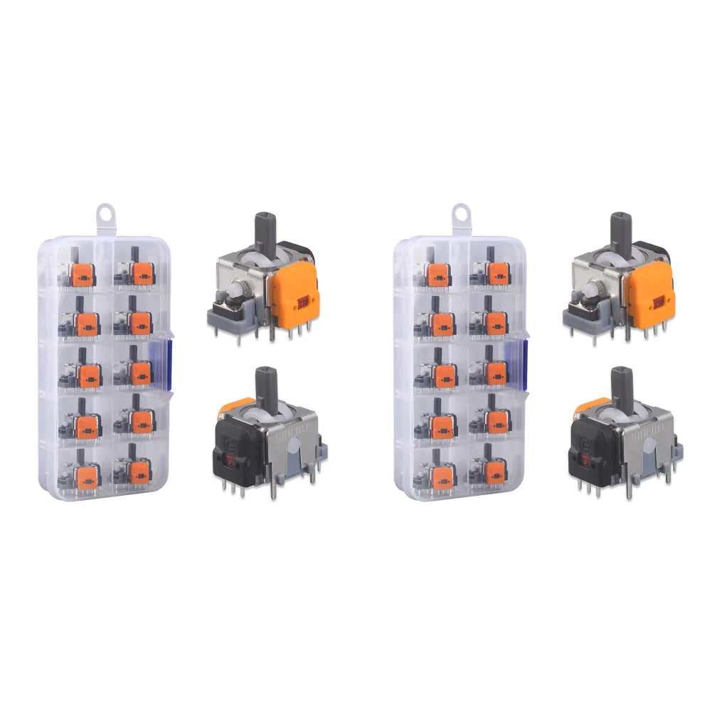 10/20PCS Replacement Hall Effect Joystick 3D Analog Sensor ThumbStick Module Joystick for PS4/PS5/XBox/Switch Controller Repair