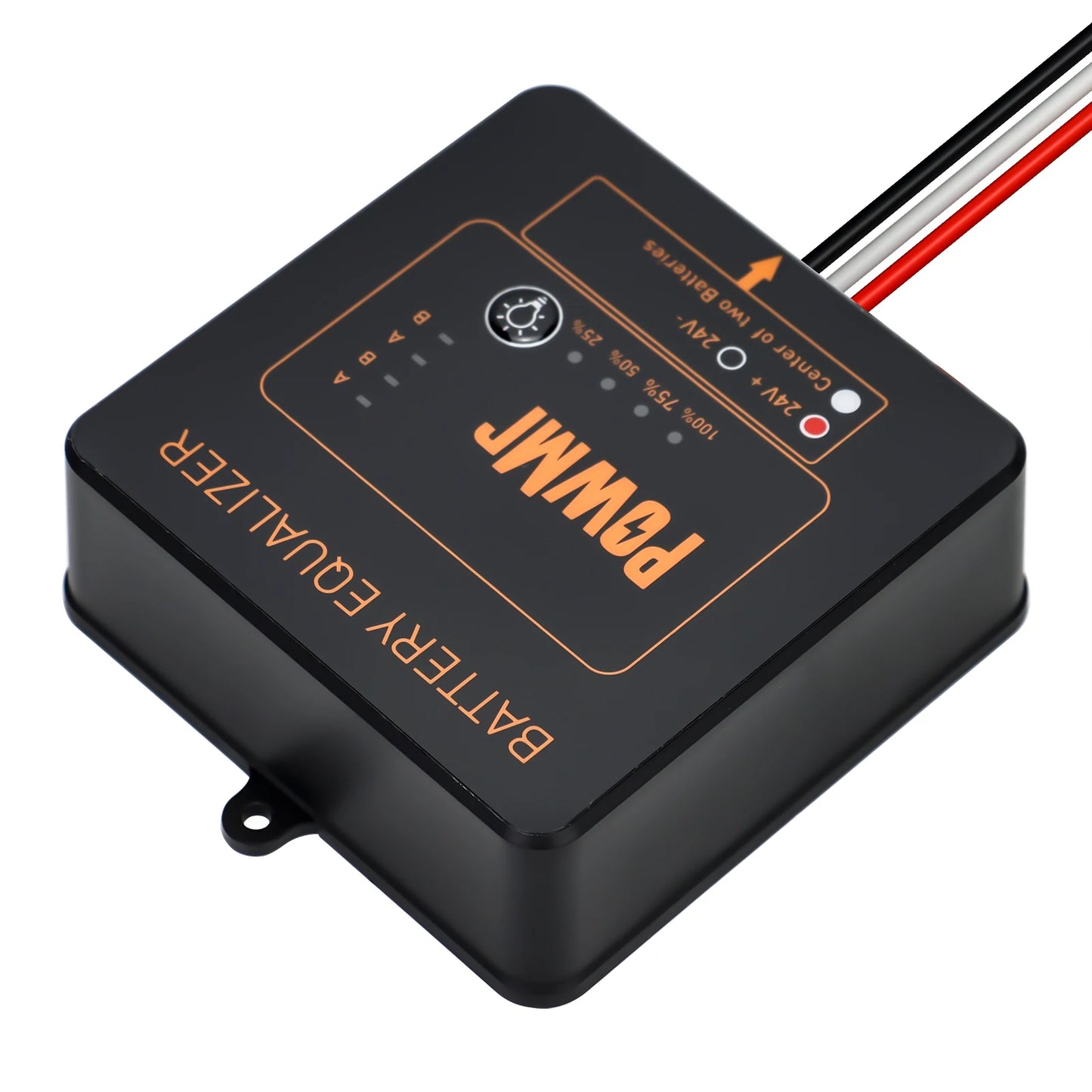 PowMr Battery Equalizer Battery Balancer for 24V 36V 48V System Solar Charge Controller for Gel Flood AGM Lead Acid Batteries
